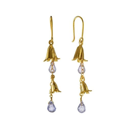 订购7周到｜Alex Monroe-Bluebell-蓝风铃 吊坠耳环 ［英国设计师］ 商品图3