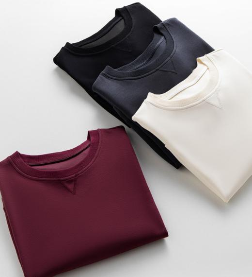 老米优品/ 自由松弛基础穿搭《 莫代尔空气棉 轻氧卫衣》青春气息满屏！小个子冲！  舒适透气 多色可选 ~ 商品图3