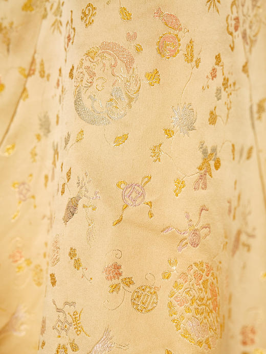 盛唐婧| 重磅真丝老缎新中式外套 商品图5