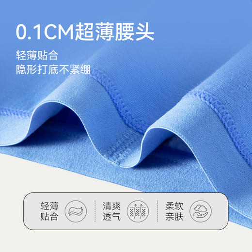 【儿童精梳棉3条】米乐鱼7A抑菌儿童内裤精梳棉透气抑菌内裤男女宝 商品图1