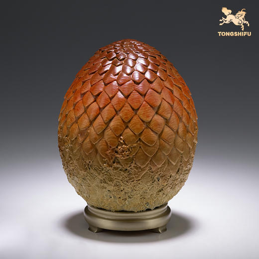 铜师傅 正版授权《权力的游戏》龙蛋 限量手办 客厅铜摆件 商品图1