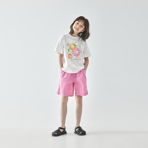 棵初2025年夏季新款儿童轻盈运动机能短裤中大童宽松休闲裤子 商品图1