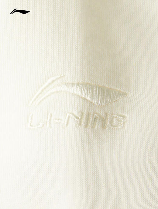 李宁日进斗金丨圆领卫衣女2025春季新款百搭正肩运动上衣AWDV182 商品图3