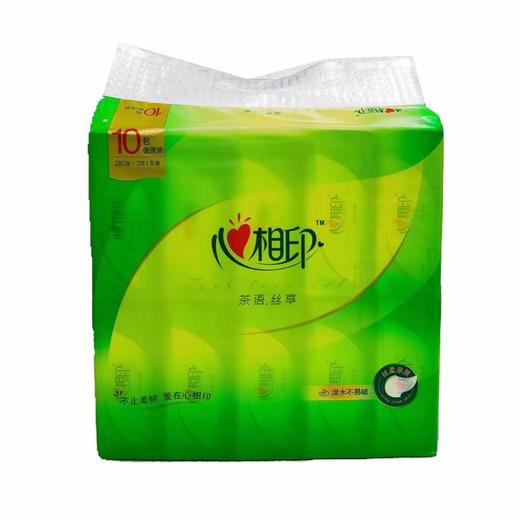 【亚欧超市】心相印纸餐巾280张*10包/提（限3月23日前提货） 商品图0