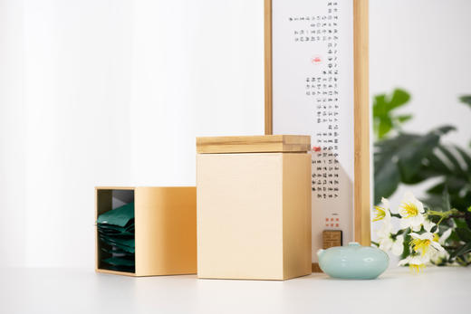 浦桥玉剑绿茶200g竹盒装 商品图6