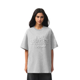 【积分超值购】FDR官方店 珍珠美式运动短袖t恤男女夏季重磅情侣装宽松上衣体恤