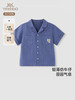 英氏儿童衬衫夏季短袖透气男童休闲上衣衬衫2025新款YRCCJ2R026A 商品缩略图0