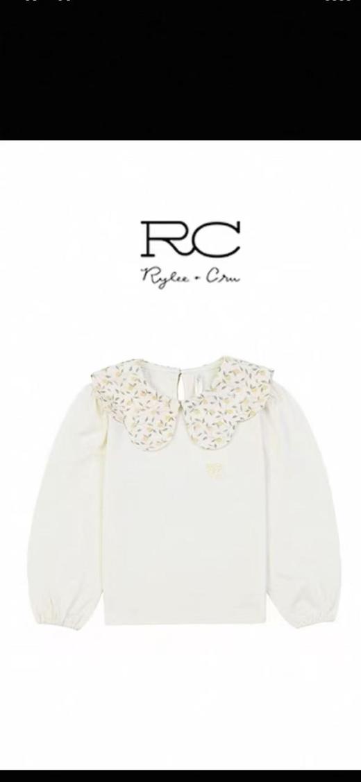 【春上新】8楼 RYLEE CRU童装 针织长袖体恤吊牌价：279活动价：251 商品图0