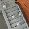 阮仕珍珠	聆听系列S925银日本珠AKOYA珍珠耳饰 6.5-7mm 正圆 极微瑕 极强光 商品缩略图1