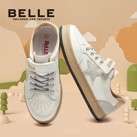 甄选 | 百丽 童鞋 中大儿童魔术贴休闲板鞋