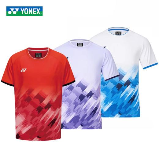 尤尼克斯 男女同款 国家队球迷服 运动T恤 10583CR/20785CR 商品图0