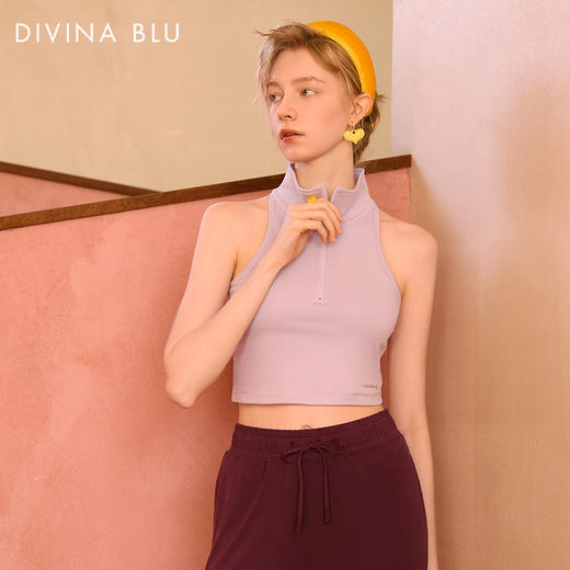 DIVINA BLU 东京系列 迪唯纳半拉链背心94 商品图4