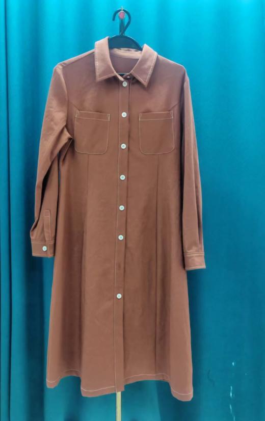 QG0327#衬衫连衣裙 商品图0