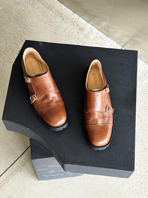 【品牌直发】RIM RIM塑性马皮鞋水洗乐福鞋圆头2382 商品图3