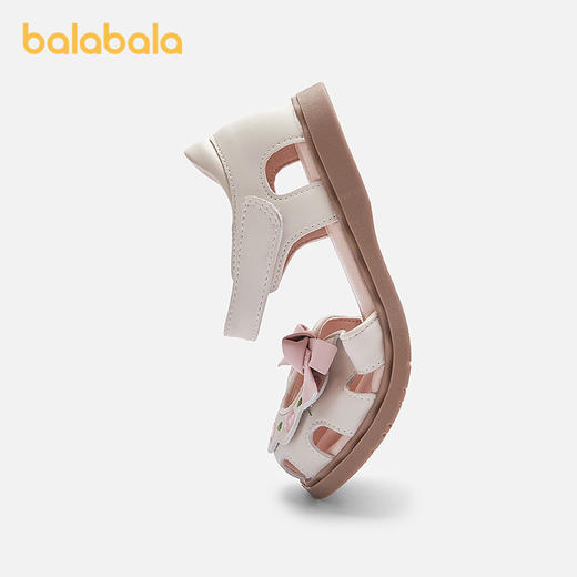 巴拉巴拉童鞋儿童凉鞋女童鞋子2025夏季新款公主鞋文艺国风平底鞋 商品图2