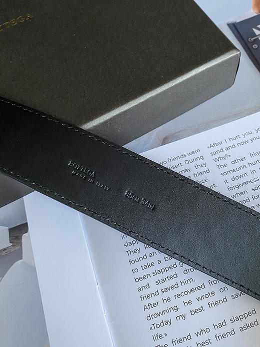 THS-无 男士 BV家经典牛皮编织腰带 皮带 CR229 商品图8