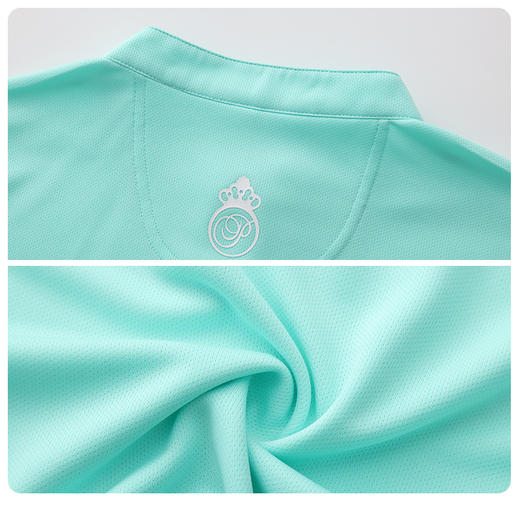 BOS-303A(PROSIMON高尔夫春夏女款带防晒袖套短袖小立领衫) 商品图4