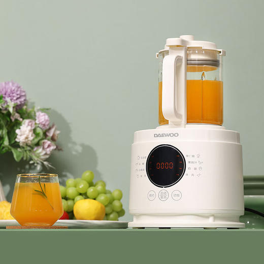 大宇（DAEWOO）智能多功能家用预约辅食料理破壁机豆浆机DYPB-0520_冰凌玉（彩邮） 商品图2