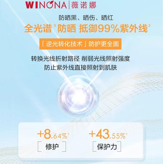 薇诺娜清透防晒乳50g 商品图3