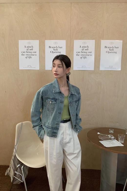 WHO KNOWS 百搭休闲牛仔外套 19805 商品图6