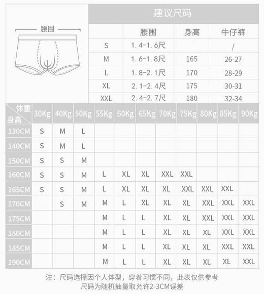 【可爱卡通设计，时尚潮流】五条装！男士内裤 青少年平角内裤 卡通高初中大学生 卡通四角短裤-QQ 商品图14