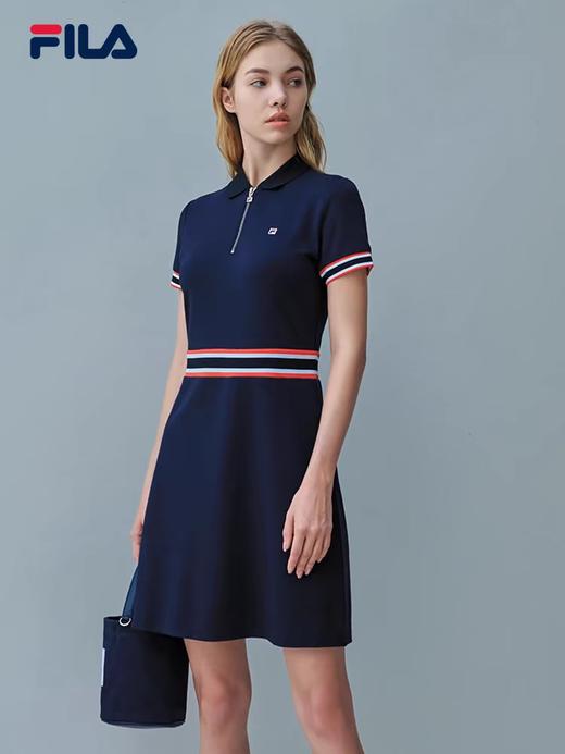 F乐 女款莫代尔棉珠地短袖POLO裙连衣裙礼盒装 Z-15108 商品图4