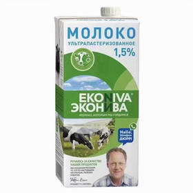 艾可尼娃纯牛奶1L