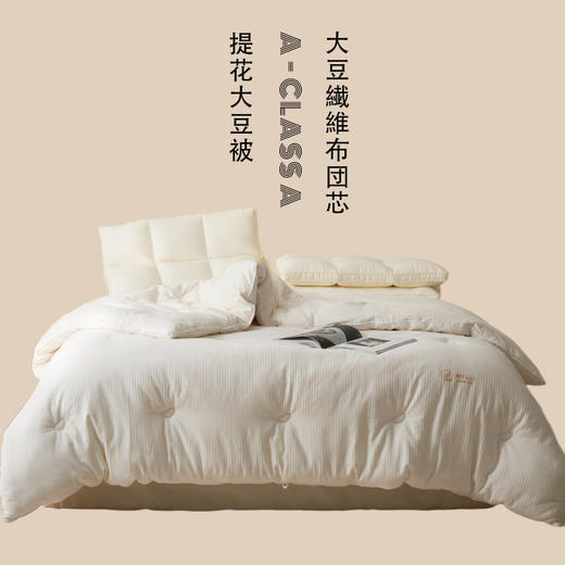 【A类原棉99大豆被】纯棉99大豆纤维被芯全棉被子冬被a类母婴柔软被秋冬  良品 商品图0