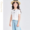 笛莎千与2025夏季新款女童时尚波点印花短袖T恤 商品缩略图2