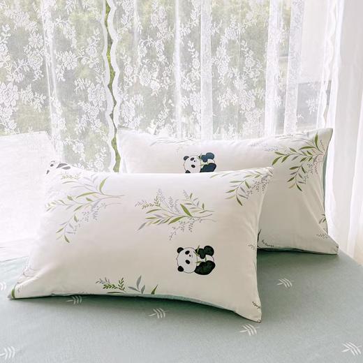 蓝若亭全棉四件套（竹林熊猫） 商品图4