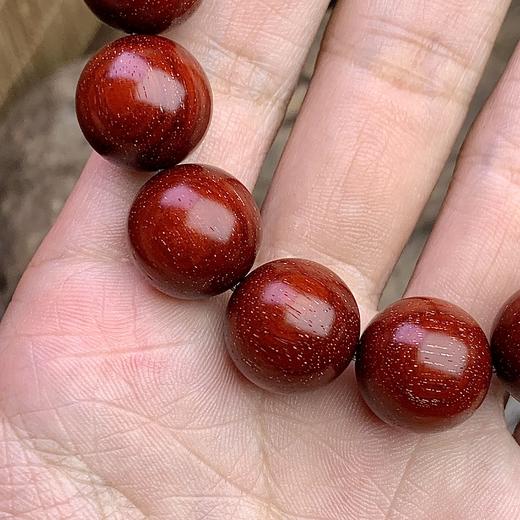 【青山特惠】1.5*15颗 5星 细爆金星 小叶紫檀 t15 商品图4