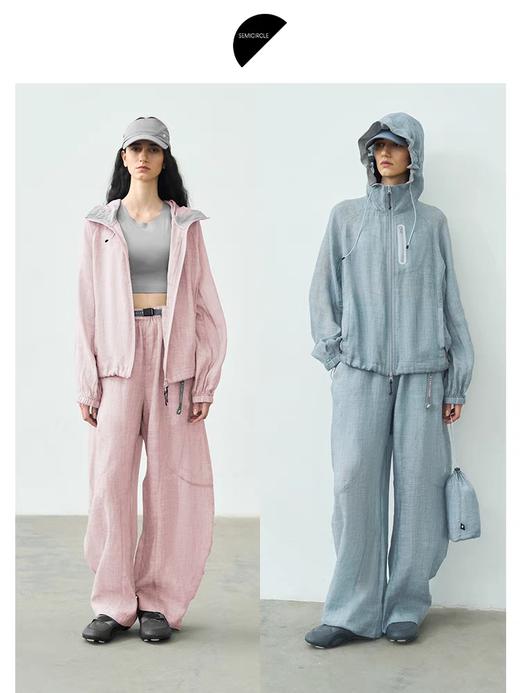 半圆/25221318/春夏连帽宽松休闲外套 商品图2