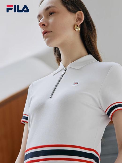 F乐 女款莫代尔棉珠地短袖POLO裙连衣裙礼盒装 Z-15108 商品图6