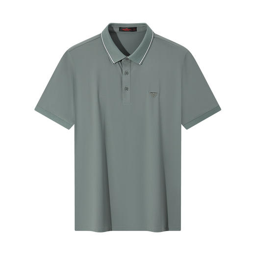 【锦氨高弹/凉感】柒牌短袖Polo衫男夏季新品舒适百搭休闲翻领T恤128T71430 商品图5