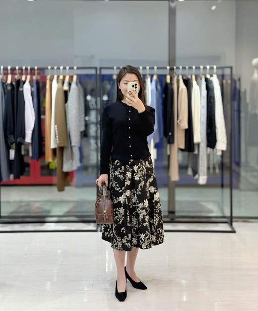 钻石扣羊毛开衫 商品图2