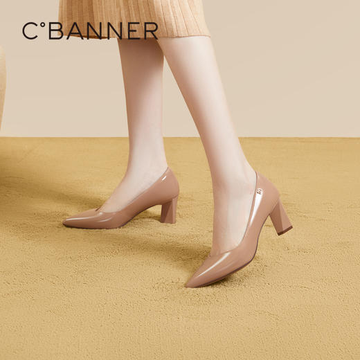 千百度新款时装单鞋A25171681 商品图0