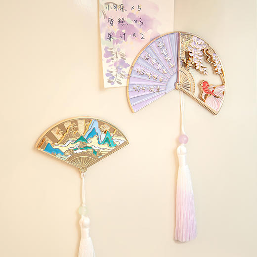 【故宫冰箱贴】折扇冰箱贴可动开合博物馆文创纪念品伴手礼 商品图6