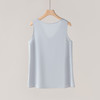 丁摩v领真丝背心女新款桑蚕丝宽松无袖通勤吊带纯色内搭打底上衣AL1000637 商品缩略图1