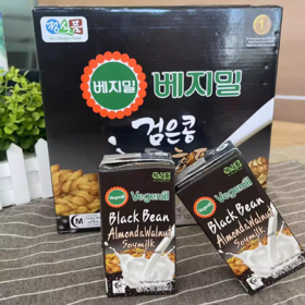 베지밀 검은콩 아몬드와 호두 두유 倍吉美尔黑豆扁桃仁核桃味豆乳饮料