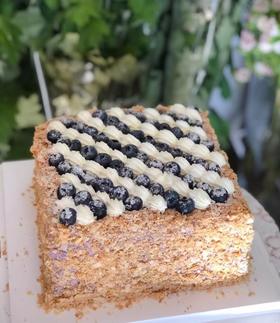 蓝莓拿破仑蛋糕