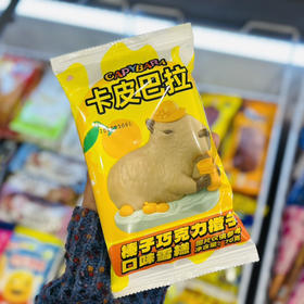 卡皮巴拉榛子巧克力巧克力橙子口味雪糕