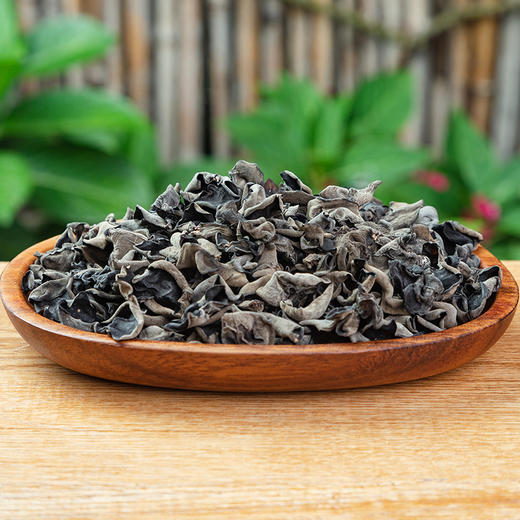 【徽香十里】黄山黑木耳100g 椴木小碗耳干货 农家特产菌菇凉拌无根肉厚炒菜 商品图1