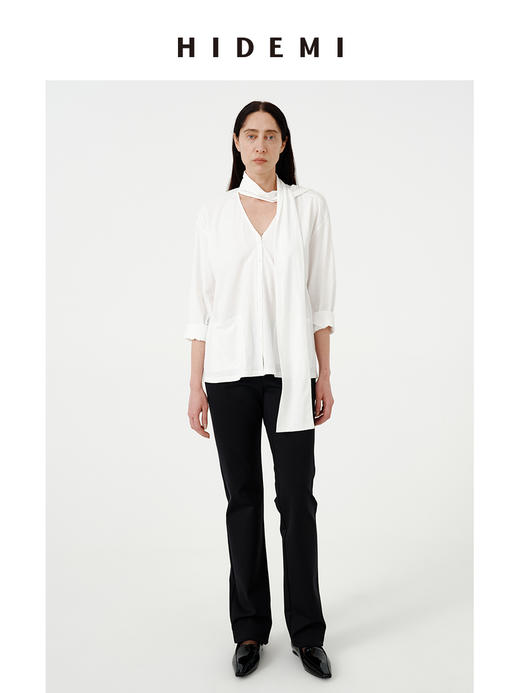 HIDEMI 【demi同款】到店必入日本进口纱线超强弹力喇叭裤小脚裤神裤 商品图8