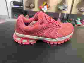 MJ. |探路者女士胭脂红徒步鞋