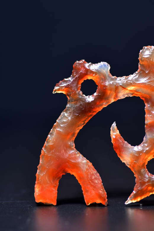 红山文化玛瑙辽金老水晶纯金老金珠银鎏金项圈 商品图2