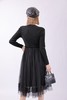 33GAR071004#拼结毛织连衣裙 商品缩略图4