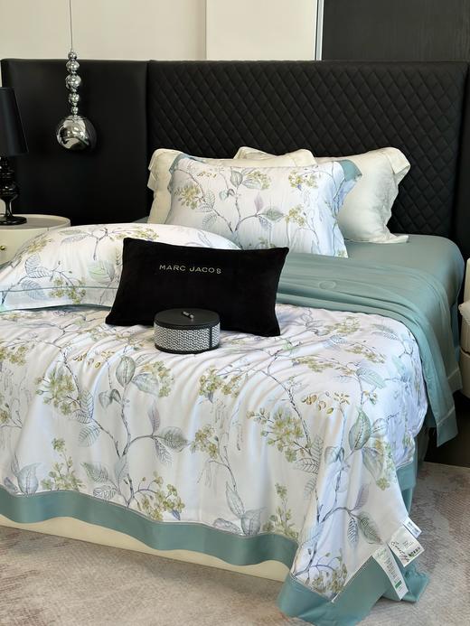 自然醒100%奥地利兰精天丝印花镂空夏被可机洗夏凉被凉感空调被数码印花床单薄被子四件套CY 商品图4