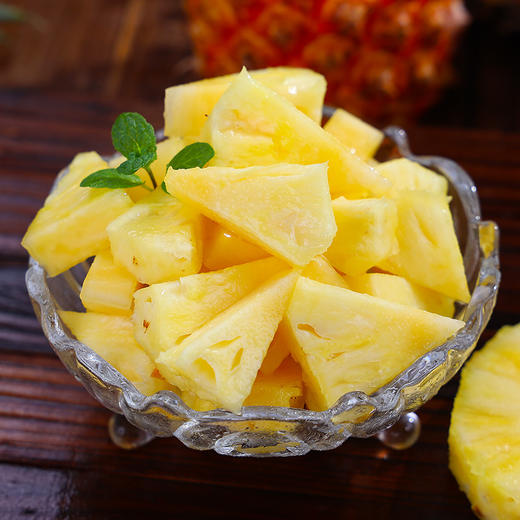 海南金钻凤梨二颗中大果净重4.1-4.5斤 商品图9