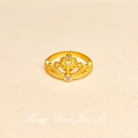 足金戒指;3.94克;15#