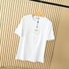 蒙口2025春夏新款经典凹凸印短袖T恤 商品缩略图3